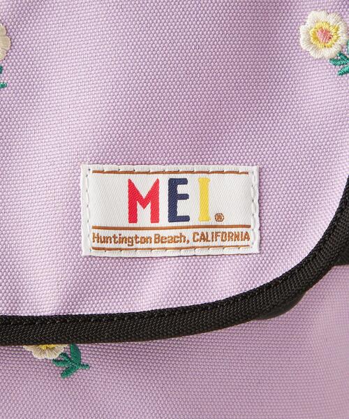 MEI（メイ）の「【別注】＜MEI（メイ）×green label relaxing＞◆EX MEI メッセンジャーバッグ/ フラワー（メッセンジャーバッグ・キッズ・ライラック・FREE）」の7枚目の写真