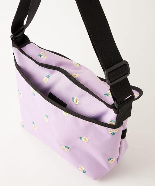 MEI（メイ）の「【別注】＜MEI（メイ）×green label relaxing＞◆EX MEI メッセンジャーバッグ/ フラワー（メッセンジャーバッグ・キッズ・ライラック・FREE）」の9枚目の写真