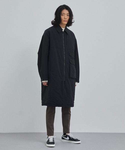 CITY TOKYO（シティトウキョウ）の「ハイブリッドパデッドコート（チェスターコート・メンズ・グレー/ブラック・3/2）」の13枚目の写真