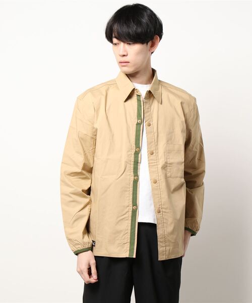 KRIFF MAYER（クリフメイヤー）の「ストレッチアクティブシャツJK（ナイロンジャケット・メンズ・ベージュ/カラフル/ブラック/その他5/ネイビー/サンドベージュ・MEDIUM/X-LARGE/SMALL/LARGE）」の3枚目の写真