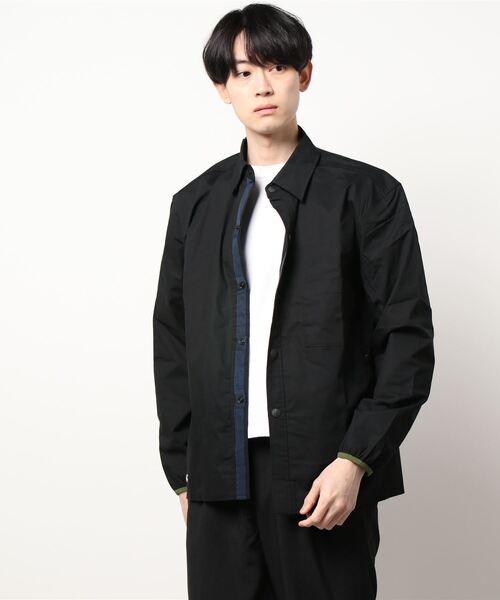 KRIFF MAYER（クリフメイヤー）の「ストレッチアクティブシャツJK（ナイロンジャケット・メンズ・ベージュ/カラフル/ブラック/その他5/ネイビー/サンドベージュ・MEDIUM/X-LARGE/SMALL/LARGE）」の2枚目の写真