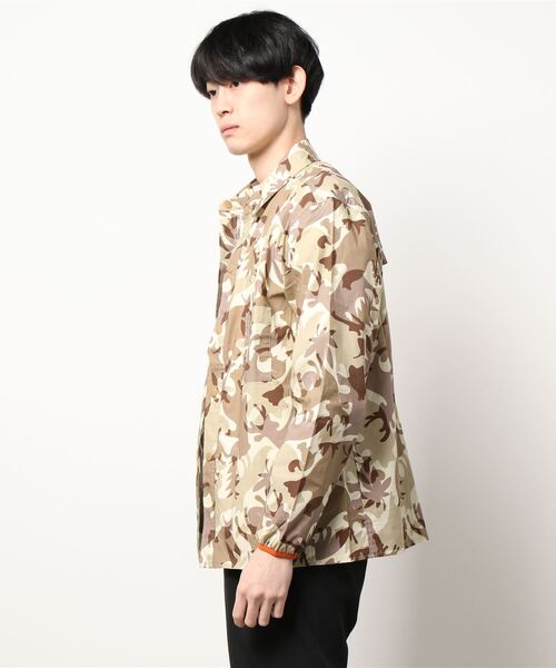 KRIFF MAYER（クリフメイヤー）の「ストレッチアクティブシャツJK（ナイロンジャケット・メンズ・ベージュ/カラフル/ブラック/その他5/ネイビー/サンドベージュ・MEDIUM/X-LARGE/SMALL/LARGE）」の7枚目の写真