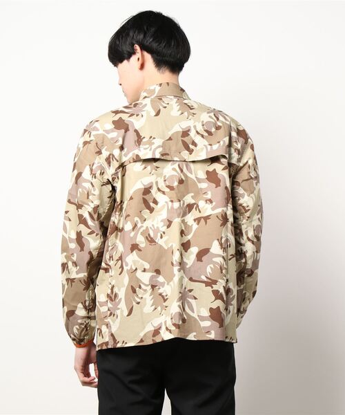 KRIFF MAYER（クリフメイヤー）の「ストレッチアクティブシャツJK（ナイロンジャケット・メンズ・ベージュ/カラフル/ブラック/その他5/ネイビー/サンドベージュ・MEDIUM/X-LARGE/SMALL/LARGE）」の8枚目の写真