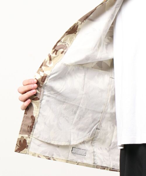 KRIFF MAYER（クリフメイヤー）の「ストレッチアクティブシャツJK（ナイロンジャケット・メンズ・ベージュ/カラフル/ブラック/その他5/ネイビー/サンドベージュ・MEDIUM/X-LARGE/SMALL/LARGE）」の9枚目の写真