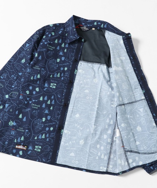 KRIFF MAYER（クリフメイヤー）の「ストレッチアクティブシャツJK（ナイロンジャケット・メンズ・ベージュ/カラフル/ブラック/その他5/ネイビー/サンドベージュ・MEDIUM/X-LARGE/SMALL/LARGE）」の19枚目の写真