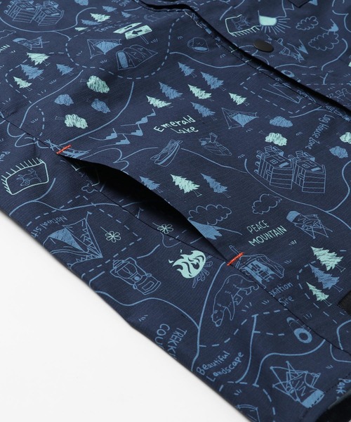 KRIFF MAYER（クリフメイヤー）の「ストレッチアクティブシャツJK（ナイロンジャケット・メンズ・ベージュ/カラフル/ブラック/その他5/ネイビー/サンドベージュ・MEDIUM/X-LARGE/SMALL/LARGE）」の17枚目の写真