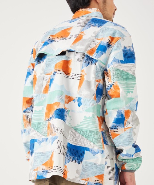 KRIFF MAYER（クリフメイヤー）の「ストレッチアクティブシャツJK（ナイロンジャケット・メンズ・ベージュ/カラフル/ブラック/その他5/ネイビー/サンドベージュ・MEDIUM/X-LARGE/SMALL/LARGE）」の13枚目の写真