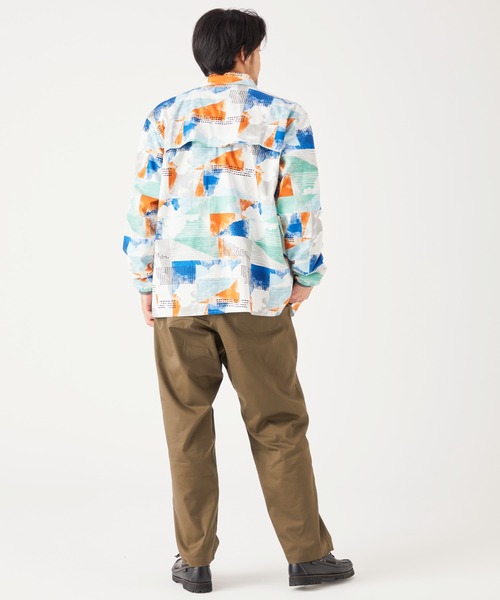 KRIFF MAYER（クリフメイヤー）の「ストレッチアクティブシャツJK（ナイロンジャケット・メンズ・ベージュ/カラフル/ブラック/その他5/ネイビー/サンドベージュ・MEDIUM/X-LARGE/SMALL/LARGE）」の12枚目の写真