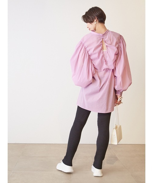 emmi（エミ）の「【emmi original】デザインステッチスニーカー（スニーカー・レディース・ホワイト・22.5cm/23cm/23.5cm/24cm/24.5cm/25cm）」の17枚目の写真