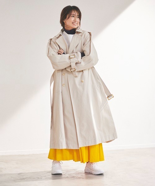 emmi（エミ）の「【emmi original】デザインステッチスニーカー（スニーカー・レディース・ホワイト・22.5cm/23cm/23.5cm/24cm/24.5cm/25cm）」の19枚目の写真