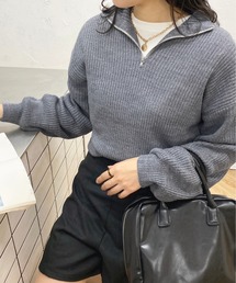 ハーフジップニット【ZOZOTOWN限定アイテム】【1.1】