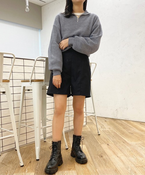 apres jour（アプレジュール）の「ハーフジップニット【ZOZOTOWN限定アイテム】【１.１】（ニット/セーター・レディース・モカ/杢グレー/アイボリー・フリー/X-LARGE）」の20枚目の写真