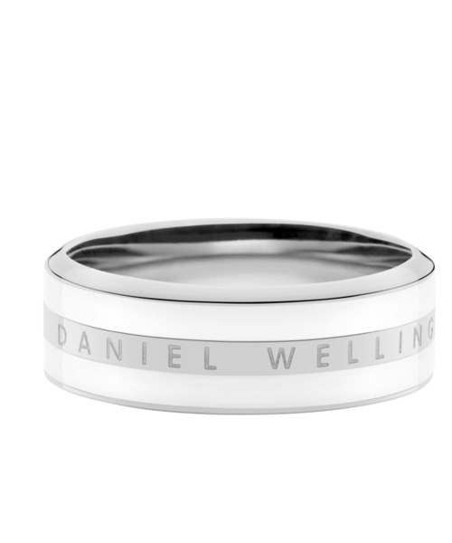 セール】EMALIE RING SATIN WHITE シルバー（リング）｜Daniel