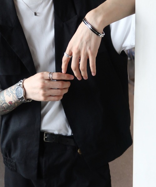 Daniel Wellington Emalie Ring Satin White S 16号 DW00400050 Jewellery - Emalie Ring - rose gold & satin white - H | DW