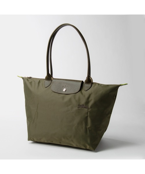 ECHELLE Liberte（エシェルリベルテ）の「LONGCHAMP LE PLIAGE GREEN L ロンシャン ル・プリアージュ グリーン ハンドバッグ（ハンドバッグ・レディース・ブルー/グリーン/レッド/ブラック・LARGE）」の9枚目の写真