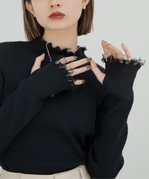 VACANCY | ダメージリブニット(ニット/セーター)