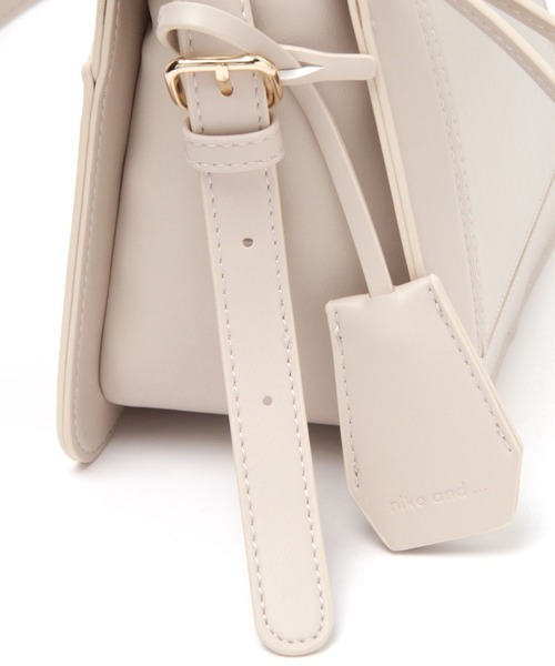 niko and...(ニコアンド)の「オリジナル切り替えお財布ショルダーバッグ(ショルダーバッグ・レディース・ブラック/オフホワイト/グリーン・0)」の18枚目の写真