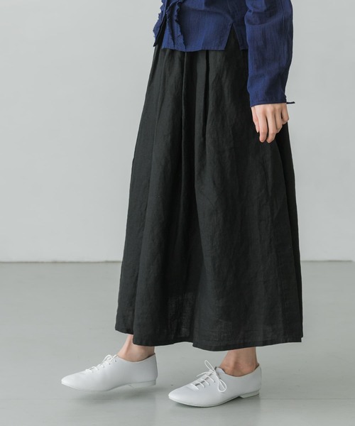 かぐれ（カグレ）の「リネンタックスカート（スカート）」 - WEAR