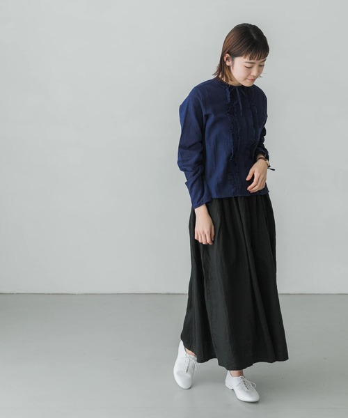 かぐれ（カグレ）の「リネンタックスカート（スカート）」 - WEAR