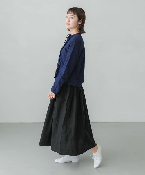かぐれ（カグレ）の「リネンタックスカート（スカート）」 - WEAR