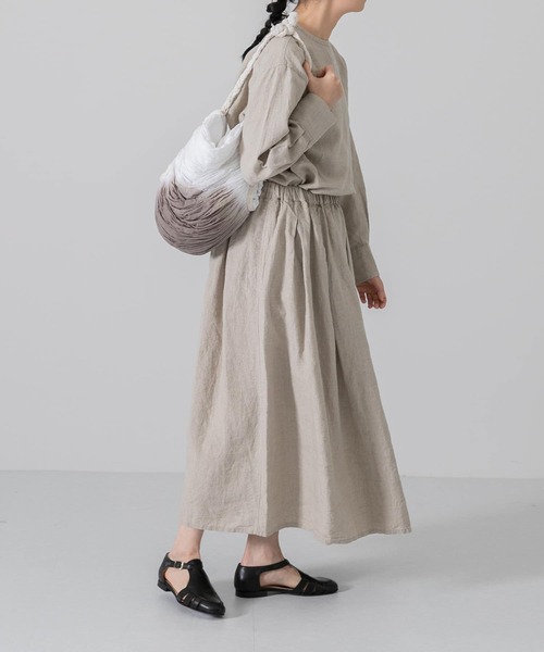 かぐれ（カグレ）の「リネンタックスカート（スカート）」 - WEAR