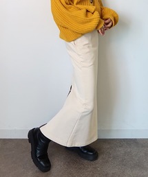 CREDONA | 裏毛スナップタイトSK(スカート)