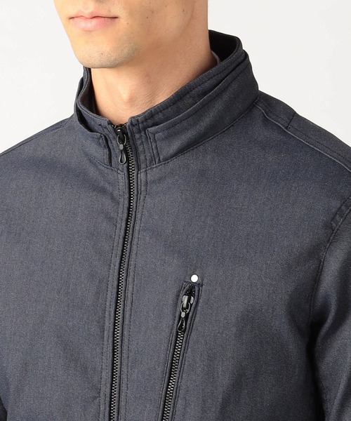 NICOLE CLUB FOR MEN（ニコルクラブフォーメン）の「ガムストレッチスタンドブルゾン（ブルゾン・メンズ・ホワイト系/ネイビー/ブラック・LARGE/MEDIUM/X-LARGE）」の14枚目の写真