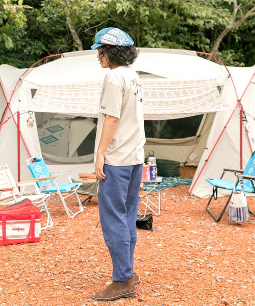チャイハネ（チャイハネ）の「【チャイハネ】ネパールコットン パハルMEN'Sパンツ（その他パンツ・メンズ・ホワイト/ブラウン/ブルー・FREE）」の6枚目の写真