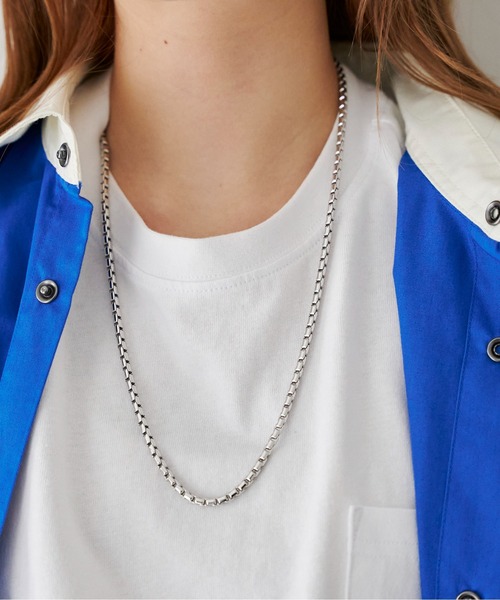 CPCM（シーピーシーエム）の「22SSアソートチェーンネックレス（ネックレス・メンズ・ピンクゴールド/シルバー系その他/ゴールド/シルバー/シャンパン/シルバー系その他2/シルバー系その他7/ゴールド系その他・FREE）」の22枚目の写真