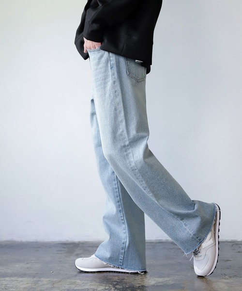 PBLIM（ページボーイリム）の「【PAGEBOYLIM】カラーデニム（デニムパンツ・レディース・ライトブルー/グリーン・MEDIUM/LARGE）」の13枚目の写真