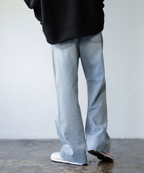 PBLIM（ページボーイリム）の「【PAGEBOYLIM】カラーデニム（デニムパンツ・レディース・ライトブルー/グリーン・MEDIUM/LARGE）」の14枚目の写真