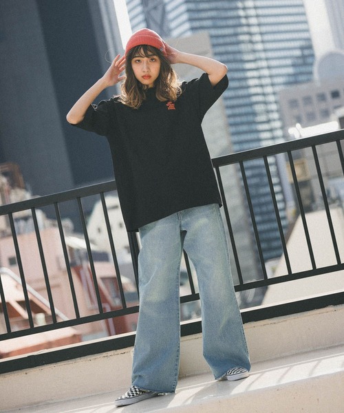 PBLIM（ページボーイリム）の「【PAGEBOYLIM】カラーデニム（デニムパンツ・レディース・ライトブルー/グリーン・MEDIUM/LARGE）」の18枚目の写真