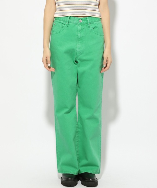 PBLIM（ページボーイリム）の「【PAGEBOYLIM】カラーデニム（デニムパンツ・レディース・ライトブルー/グリーン・MEDIUM/LARGE）」の21枚目の写真