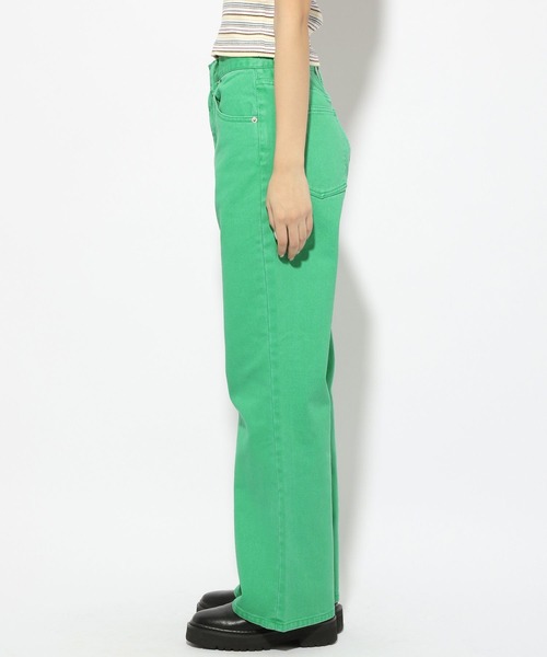 PBLIM（ページボーイリム）の「【PAGEBOYLIM】カラーデニム（デニムパンツ・レディース・ライトブルー/グリーン・MEDIUM/LARGE）」の22枚目の写真