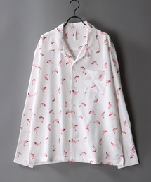 SITRY | patterned all over Open Collar shirt/総柄 オープンカラーシャツ(シャツ/ブラウス)