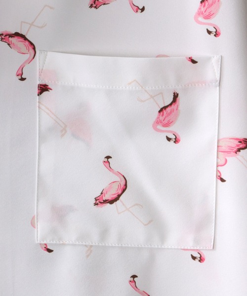 SITRY（シトリー）の「patterned all over Open Collar shirt/総柄 オープンカラーシャツ（シャツ/ブラウス・メンズ・ブラック/ベージュ/ブラック系その他2/ホワイト系その他/ホワイト系その他2/ブラック系その他3/ブラック系その他/ホワイト・M/L/XL）」の12枚目の写真