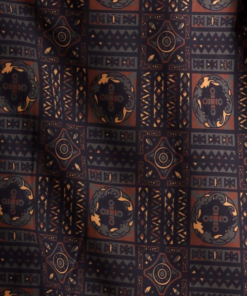 SITRY（シトリー）の「patterned all over Open Collar shirt/総柄 オープンカラーシャツ（シャツ/ブラウス・メンズ・ブラック/ベージュ/ブラック系その他2/ホワイト系その他/ホワイト系その他2/ブラック系その他3/ブラック系その他/ホワイト・M/L/XL）」の18枚目の写真