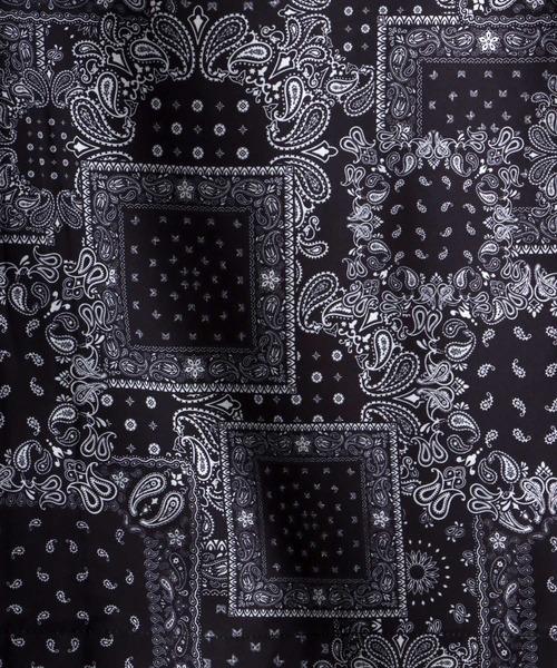 SITRY（シトリー）の「patterned all over Open Collar shirt/総柄 オープンカラーシャツ（シャツ/ブラウス・メンズ・ブラック/ベージュ/ブラック系その他2/ホワイト系その他/ホワイト系その他2/ブラック系その他3/ブラック系その他/ホワイト・M/L/XL）」の22枚目の写真