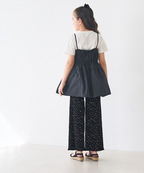キッズ 親子お揃い楊柳ドットパンツ（その他パンツ）｜coca（coca