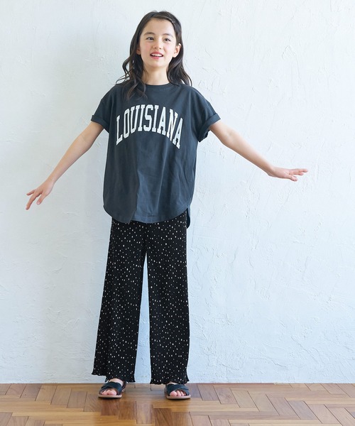 キッズ 親子お揃い楊柳ドットパンツ（その他パンツ）｜coca（coca