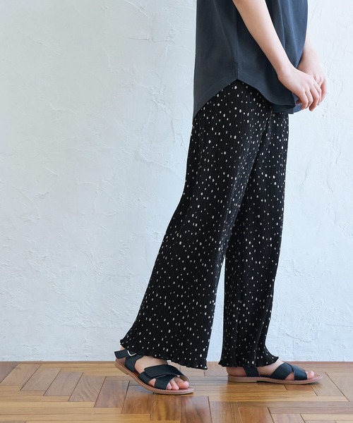 キッズ 親子お揃い楊柳ドットパンツ（その他パンツ）｜coca（coca