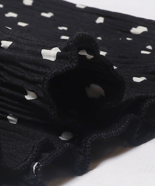 coca（coca）（コカ）の「キッズ 親子お揃い楊柳ドットパンツ（その他パンツ・キッズ・ブラック/パープル/グレイッシュベージュ/アイボリー・130/120/100/110/140/150）」の7枚目の写真