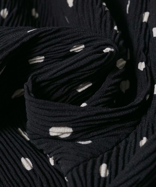 coca（coca）（コカ）の「キッズ 親子お揃い楊柳ドットパンツ（その他パンツ・キッズ・ブラック/パープル/グレイッシュベージュ/アイボリー・130/120/100/110/140/150）」の5枚目の写真