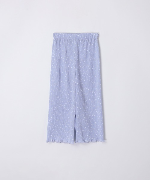 coca（coca）（コカ）の「キッズ 親子お揃い楊柳ドットパンツ（その他パンツ・キッズ・ブラック/パープル/グレイッシュベージュ/アイボリー・130/120/100/110/140/150）」の9枚目の写真