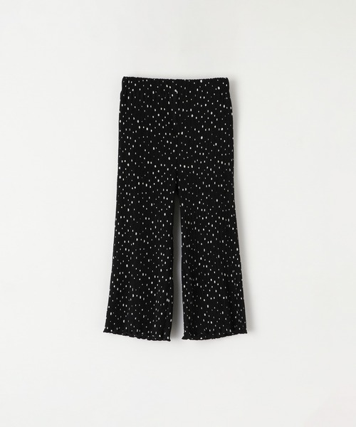 coca（coca）（コカ）の「キッズ 親子お揃い楊柳ドットパンツ（その他パンツ・キッズ・ブラック/パープル/グレイッシュベージュ/アイボリー・130/120/100/110/140/150）」の10枚目の写真