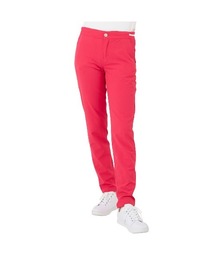 LOUDMOUTH/ラウドマウス ゴルフウェア ハイパーストレッチ ウエストロゴジャガード 吸汗速乾 UVカットテーパードパンツ