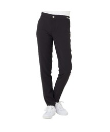 LOUDMOUTH/ラウドマウス ゴルフウェア ハイパーストレッチ ウエストロゴジャガード 吸汗速乾 UVカットテーパードパンツ