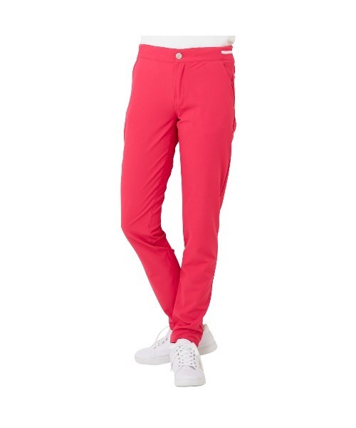 Loudmouth(ラウドマウス)の「LOUDMOUTH/ラウドマウス ゴルフウェア ハイパーストレッチ ウエストロゴジャガード 吸汗速乾 UVカットテーパードパンツ(その他パンツ・レディース・ブラック/ネイビー/オフホワイト/ピンク/ターコイズブルー・M/L)」の22枚目の写真