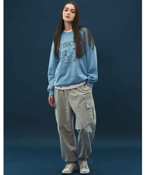 FANCY CLUB(ファンシークラブ)の「A'GEM/9 × .kom『 FANCY CLUB/ファンシークラブ』LEPRE SWEATSHIRT/ウサギデザイン スウェットシャツ(スウェット・レディース・ブラック/グレー/ブルー・FREE)」の16枚目の写真