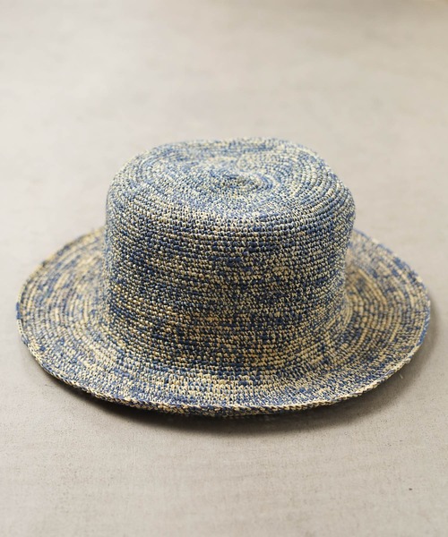 Ecua-Andino（エクアアンディーノ）の「■Ecua-Andino■HIPPIE STRAW HAT【UT15】（ハット・メンズ・ピンク/ブルー/その他・FREE）」の2枚目の写真